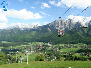 BUTOROWY WIERCH kolej Krzesełkowa gry Tatry zakopane wypoczynek w Polsce turystyka polska